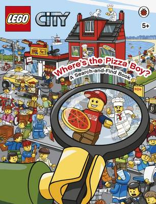 LEGO City: Where's the Pizza Boy? A Search-and-Find Book