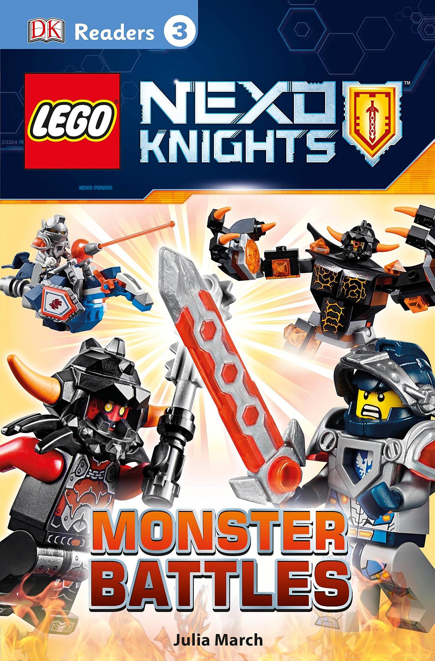 LEGO DK Readers Level 3: Nexo Knights: Monster Battles