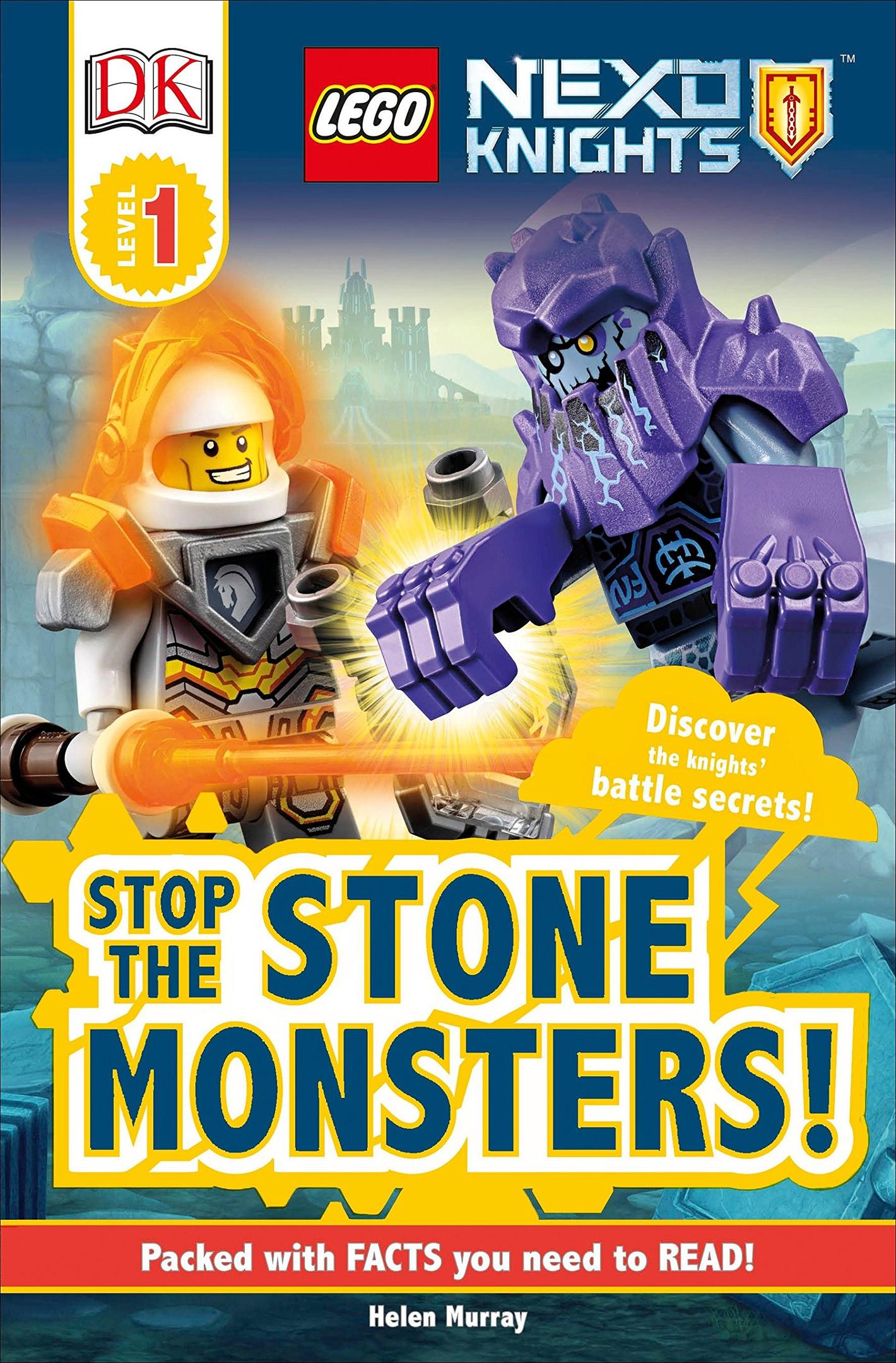 LEGO DK Readers Level 1: Nexo Knights: Stop the Stone Monsters