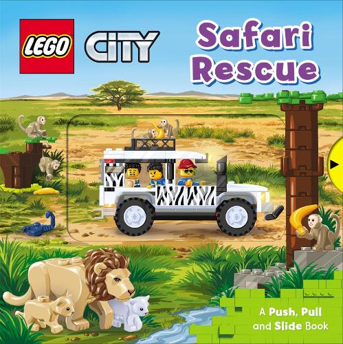 LEGO City: Safari Rescue: A Push, Pull and Slide Book
