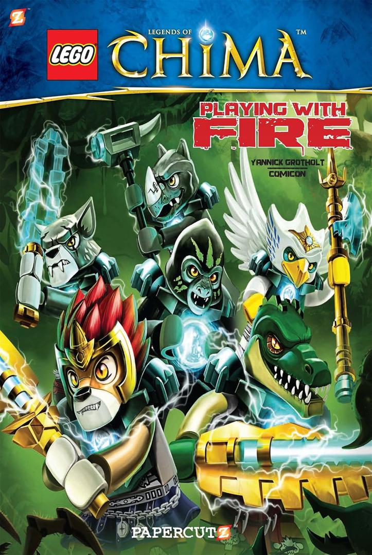 LEGO Książki - Legends of Chima: Volume 6: Playing with Fire
