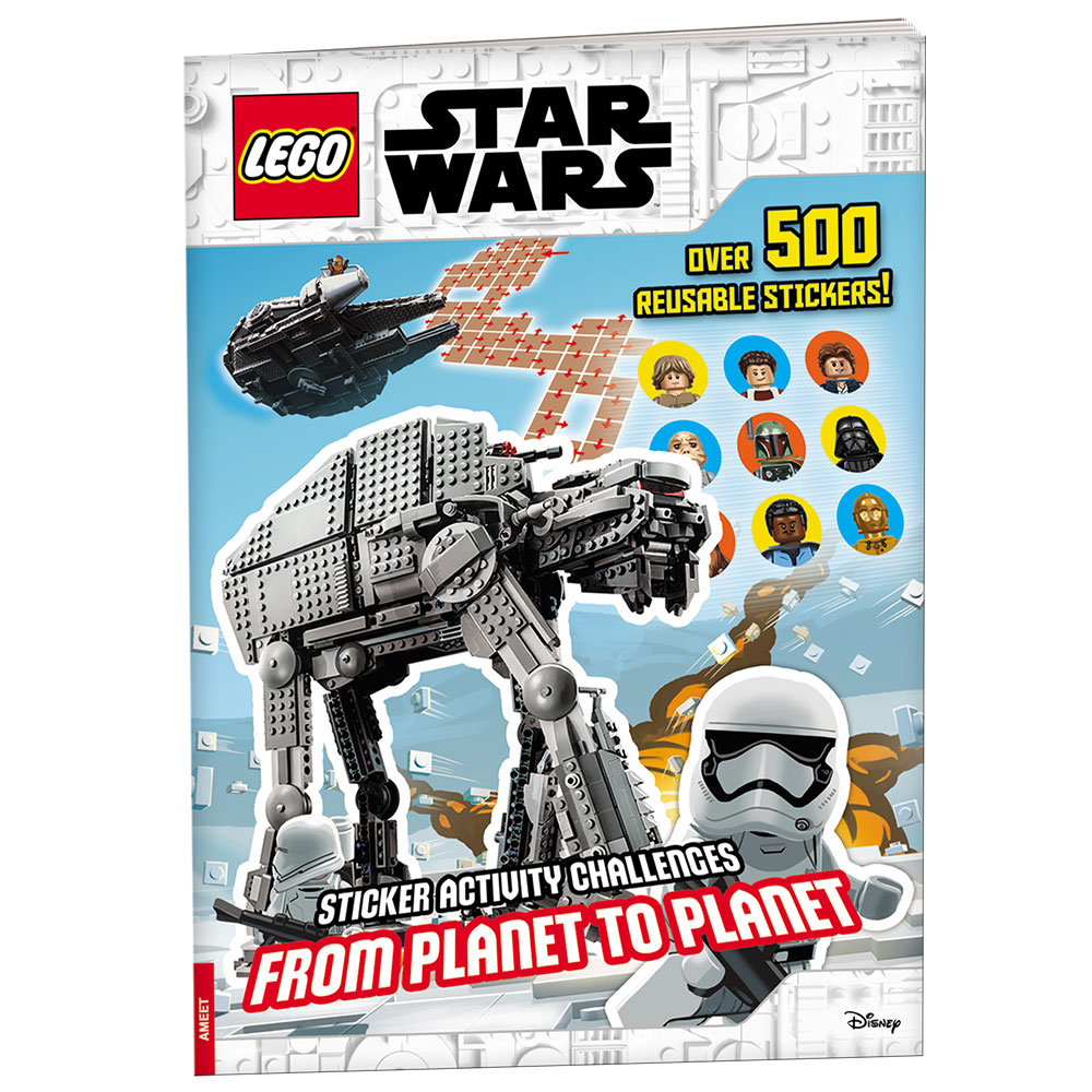 Main image of LEGO Star Wars: From Planet to Planet: Sticker Activity Challenges (9781760506032-1)