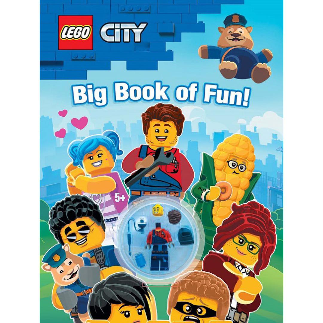 Main image of LEGO City: Big Book of Fun (9781760508395-1)