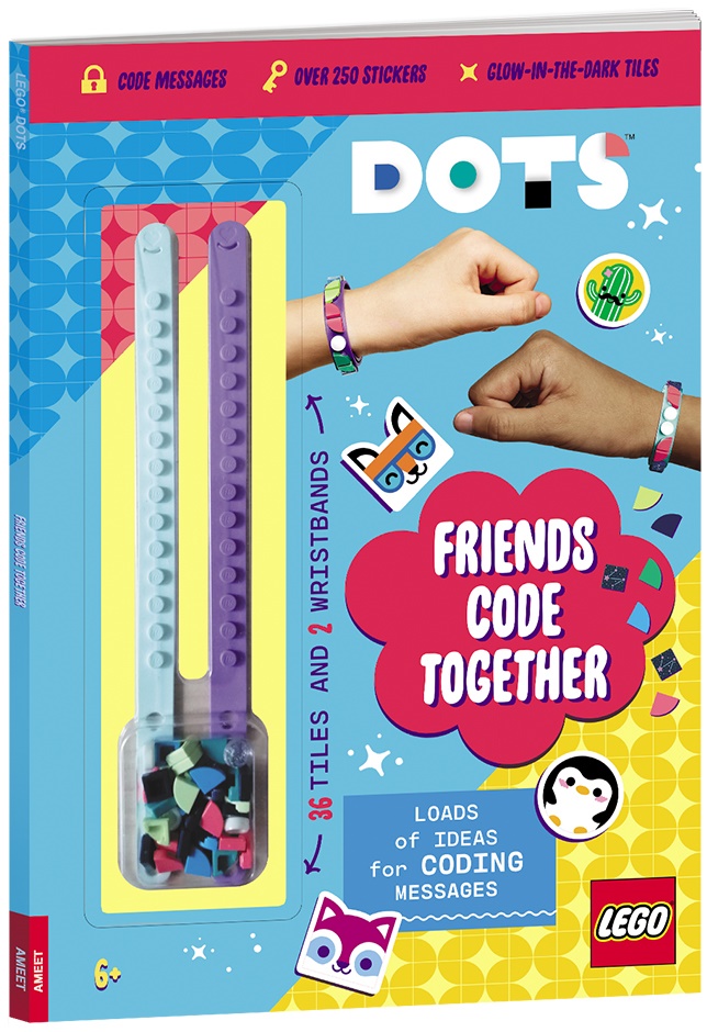 Main image of LEGO DOTS: Friends Code Together (9781780559452-1)