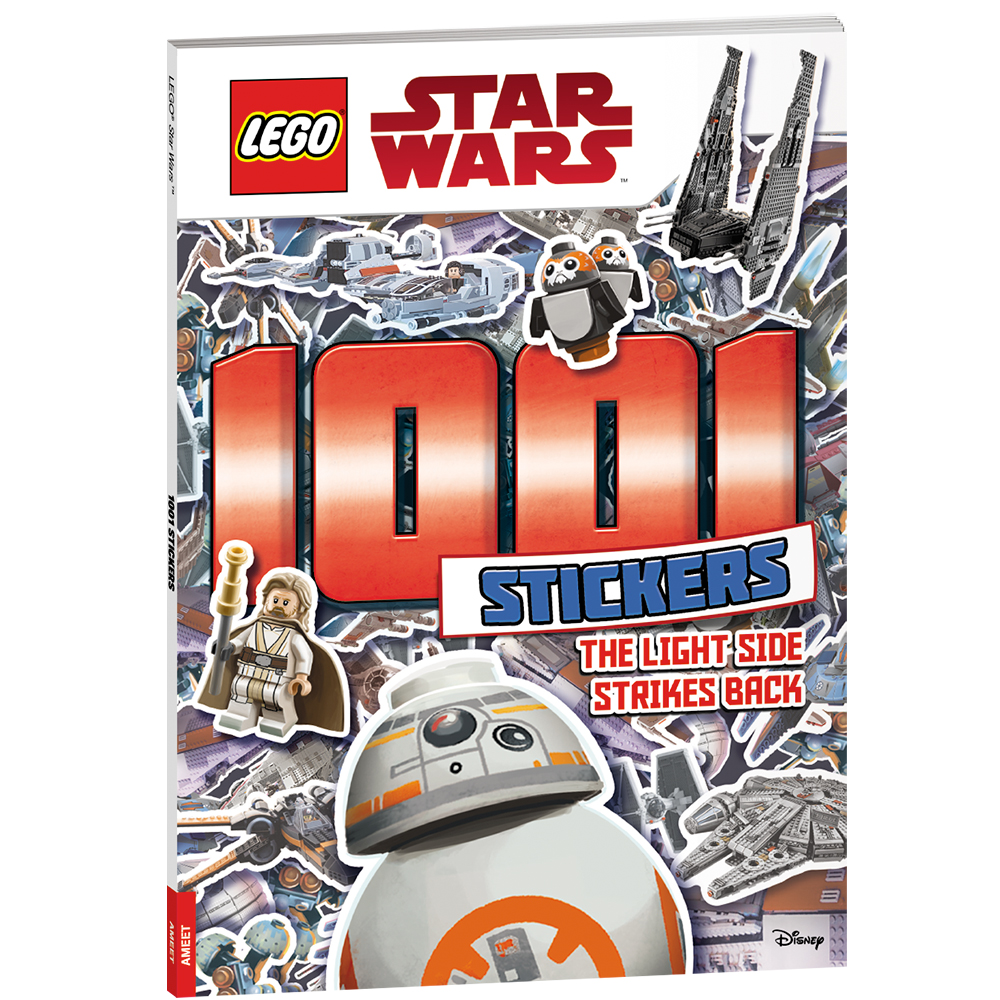 LEGO Star Wars: 1001 Stickers: The Light Side Strikes Back