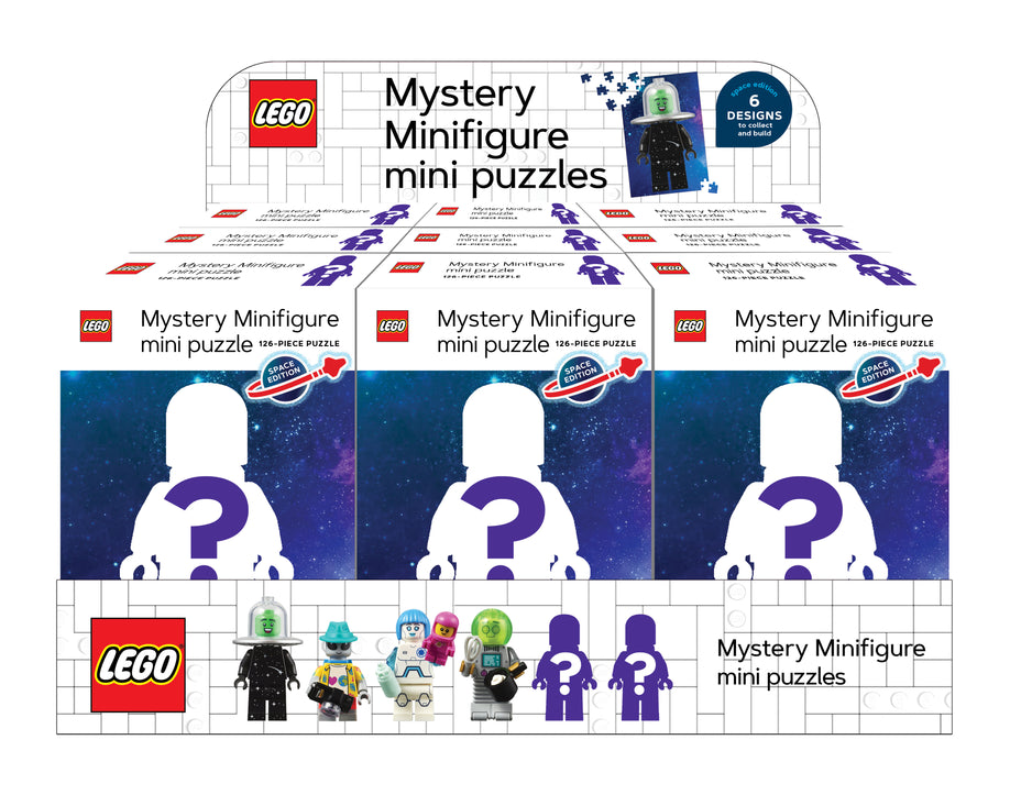 LEGO Mystery Minifigure Mini Puzzle (Space Edition) - 12 Pack