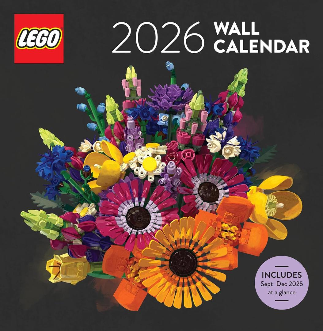 LEGO Gear - 2026 Wall Calendar