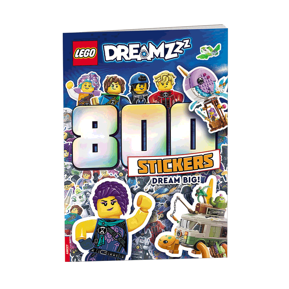 Main image of LEGO Dreamzzz: 800 Stickers (9781837250073-1)