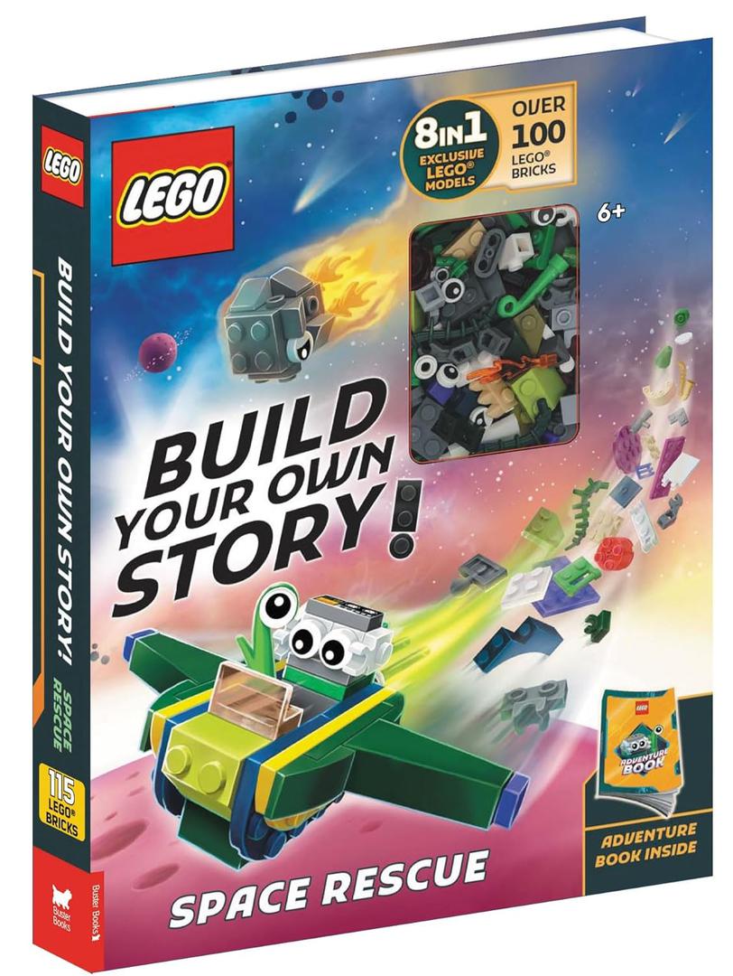 Main image of LEGO Build Your Own Story: Space Rescue (9781837250165-1)