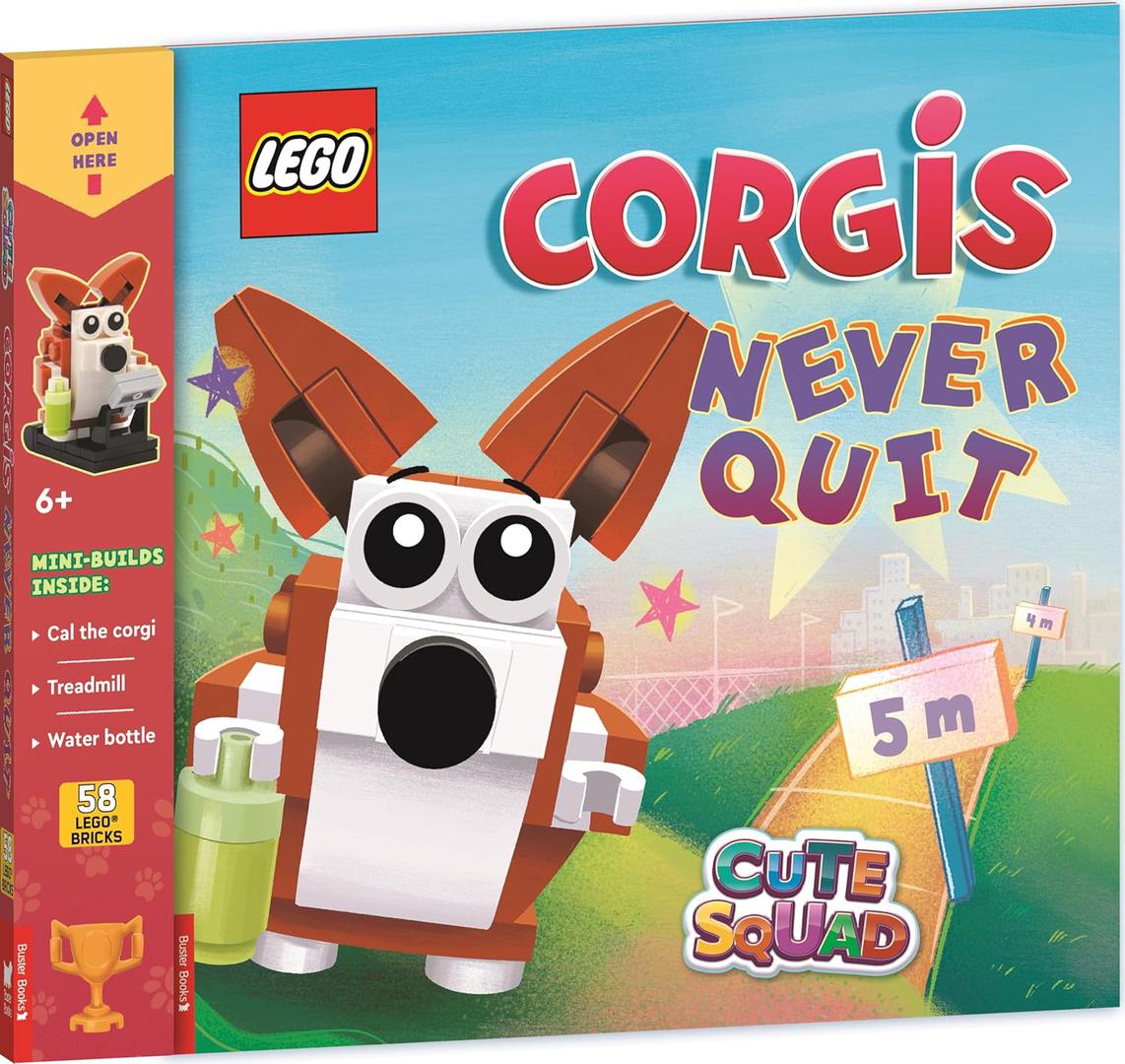 Main image of LEGO Cute Squad: Corgis Never Quit (9781837250332-1)