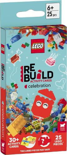 Main image of LEGO ReBuild Activity Cards: Celebration (9781837250615-1)