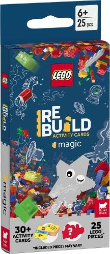 Main image of LEGO ReBuild Activity Cards: Magic (9781837250639-1)