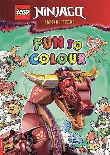 LEGO Książki - Ninjago: Dragons Rising: Fun to Colour