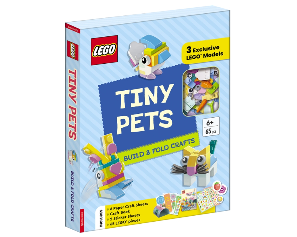 LEGO Książki - Tiny Pets: Build and Fold Crafts