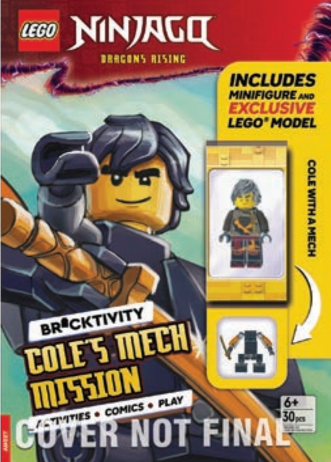 LEGO 9781837252152 Ninjago: Dragons Rising: Cole's Mech Mission