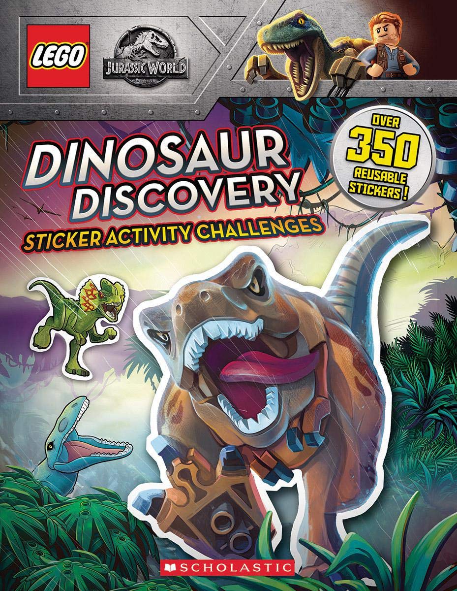 LEGO Jurassic World: Dinosaur Discovery - Sticker Activity Challenges