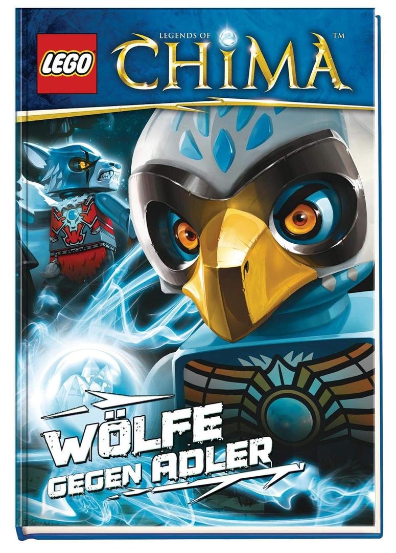 LEGO Książki - Legends of Chima: Wölfe gegen Adler