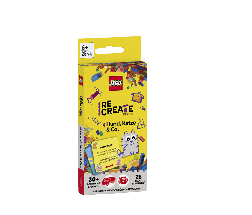 LEGO Gear - ReCreate: Activity Cards: Dog, Cat & Co.