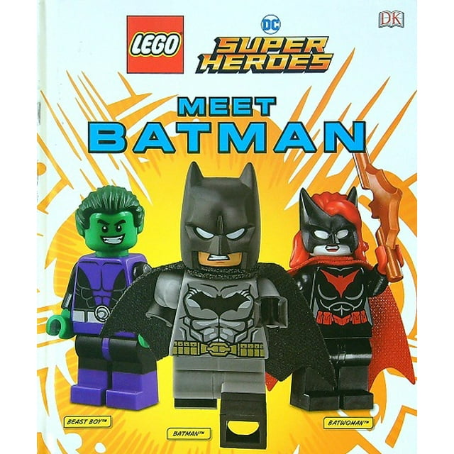 LEGO Książki - DC Comics Super Heroes: Meet Batman