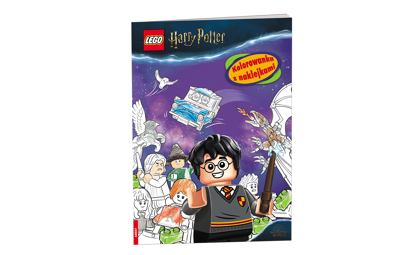 LEGO Harry Potter: Kolorowanka z Naklejkami