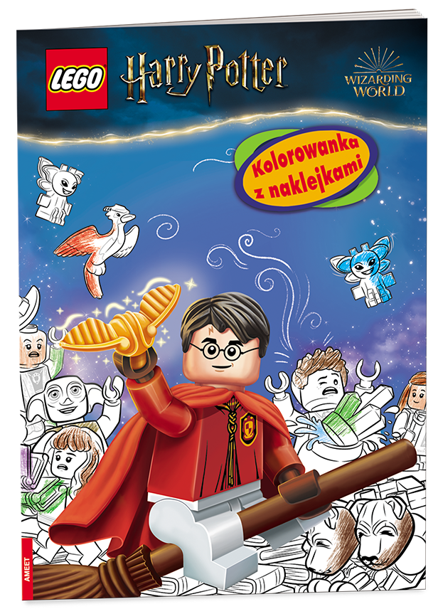 LEGO Harry Potter: Kolorowanka z Naklejkami