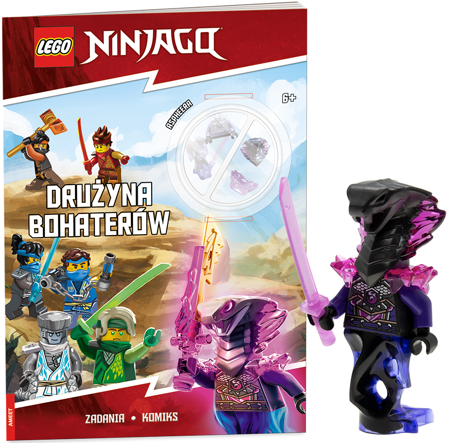 Main image of LEGO Ninjago: Drużyna Bohaterów (9788325342159-1)