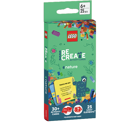 LEGO ReCreate Activity Cards: Nature
