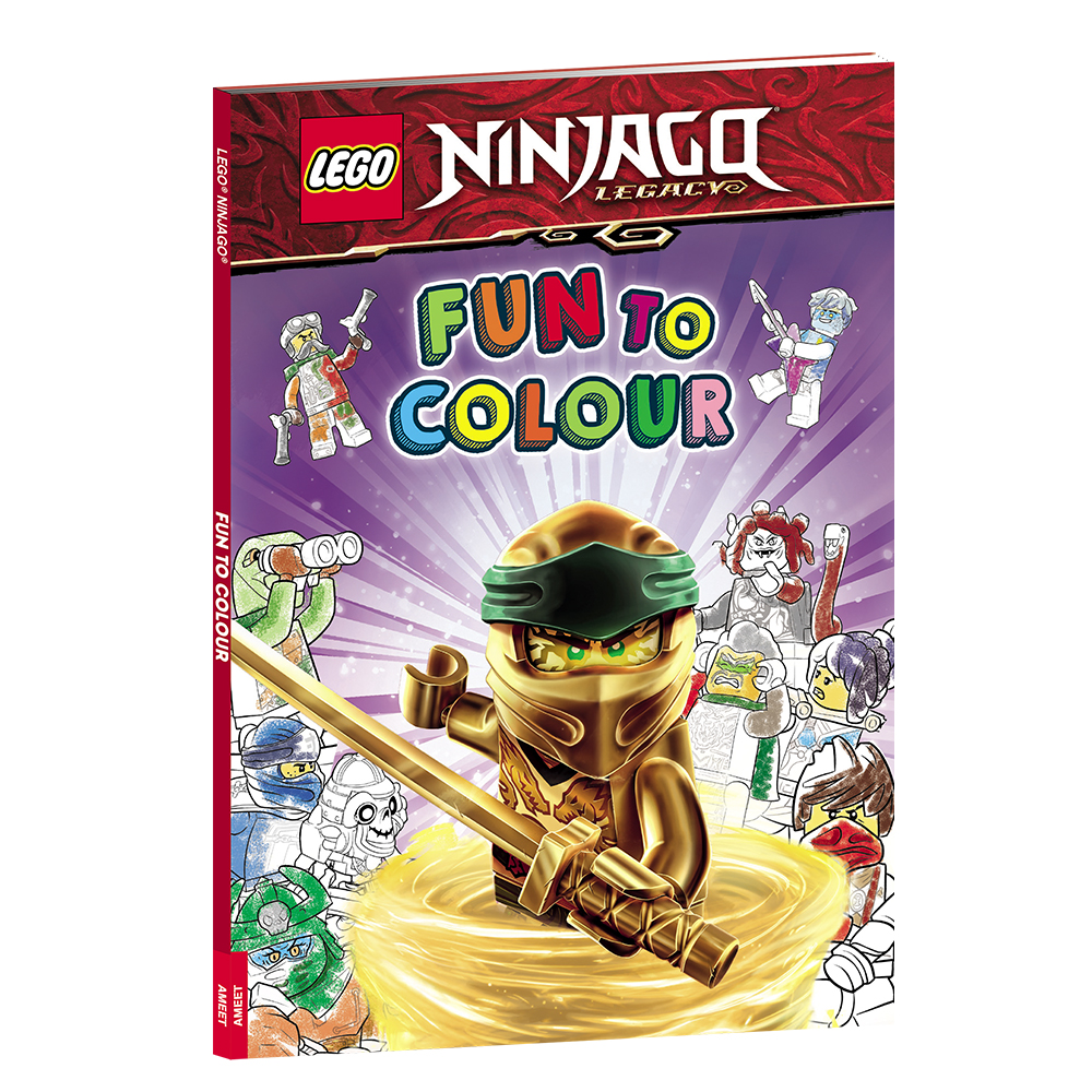 LEGO Ninjago Legacy: Fun to Colour