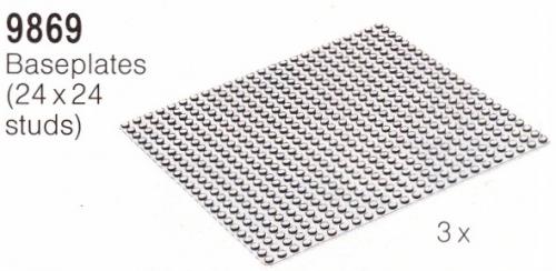 Main image of LEGO Building Plates (24 x 24) (9869-1)