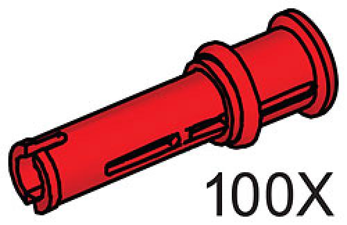 Main image of LEGO Connector Peg with Axle (Pack of 100) (991337-1)