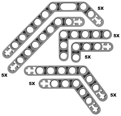 Main image of LEGO Technic Angle Beams (991403-1)