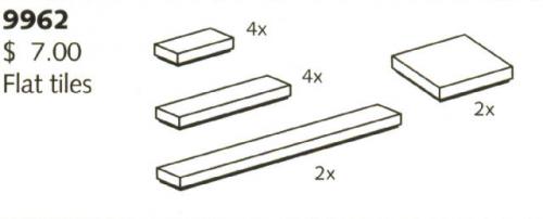 LEGO Flat Tiles