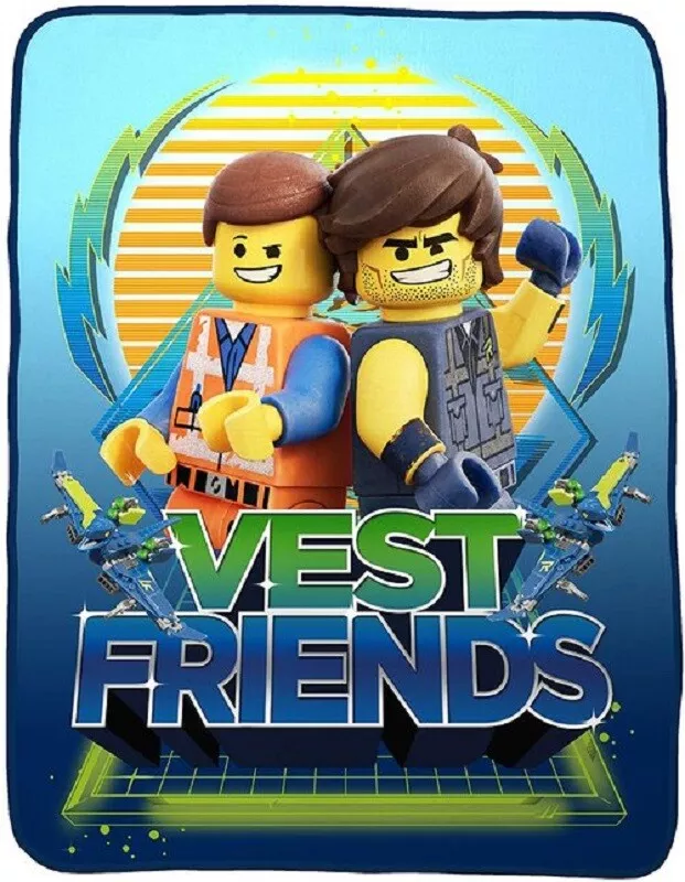 LEGO The LEGO Movie 2 Vest Friends Throw