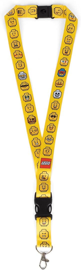 LEGO Minifigure Heads Lanyard