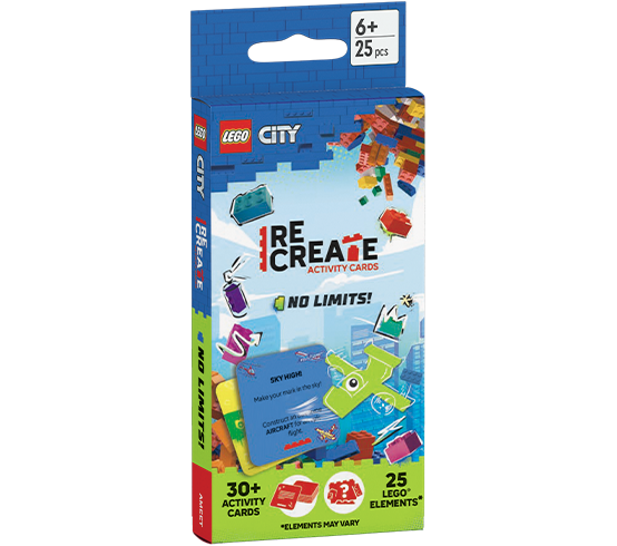 LEGO Gear - City: ReCreate: Activity Cards: No Limits