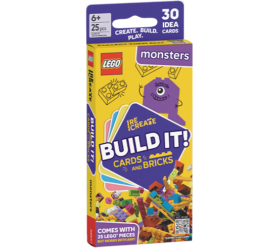 ReCreate Activity Cards: Built it! Monsters