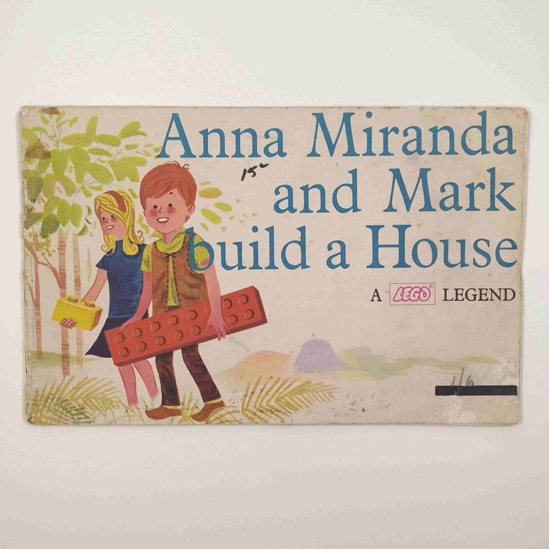 LEGO Książki - Anna Miranda and Mark build a House
