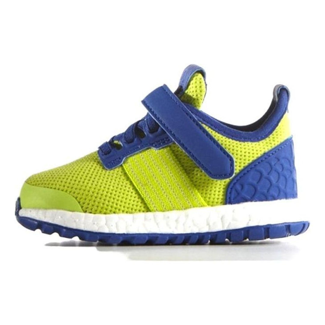 LEGO adidas PureBoost Toddler x LEGO (Green White Blue) - Infant Shoes set AQ5617