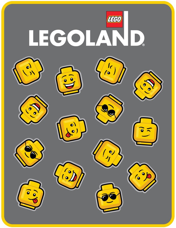 Main image of LEGO LEGOLAND Minifigure Smiles Throw (AT189P-1)