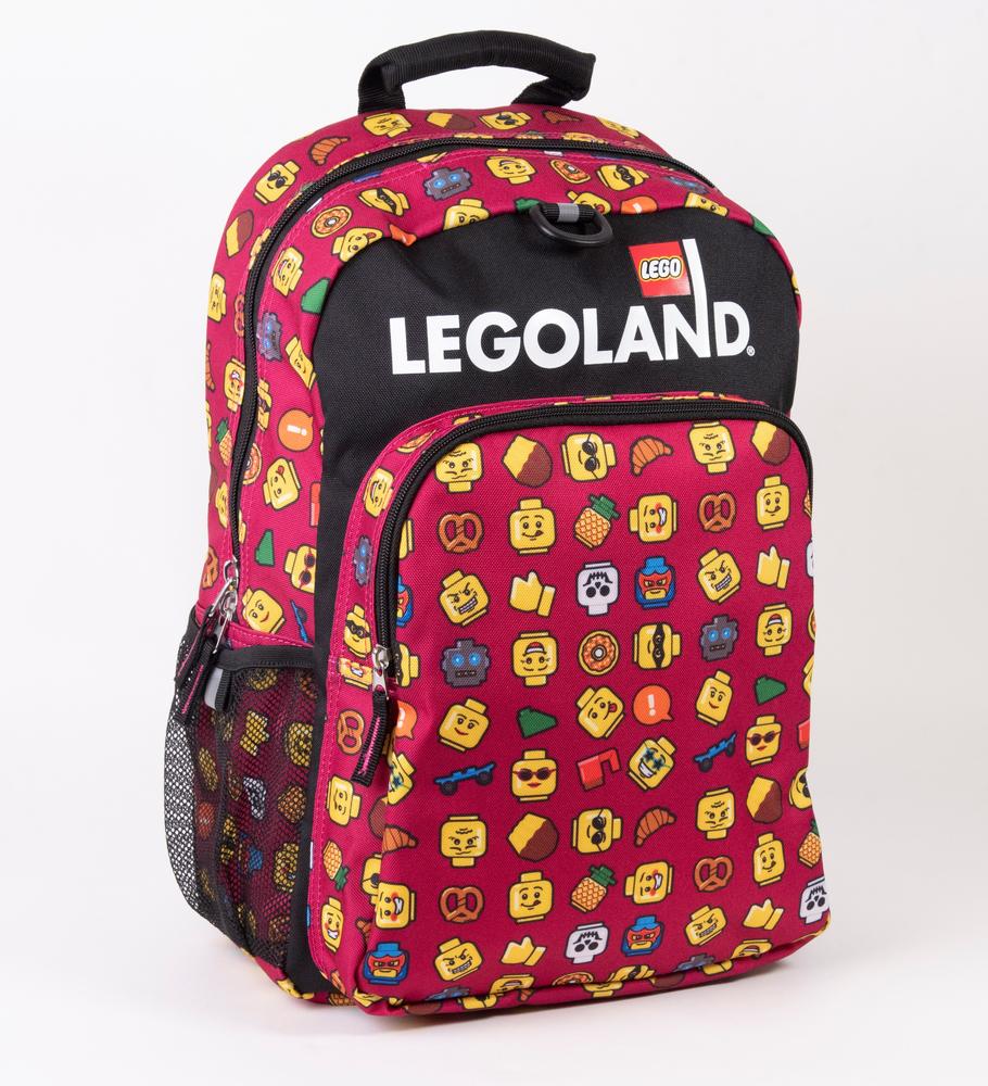 Main image of LEGO Minifigure Emoji Backpack (Pink) (BACKPACK-3)