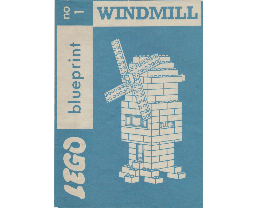 LEGO Blueprint no 1 - Windmill