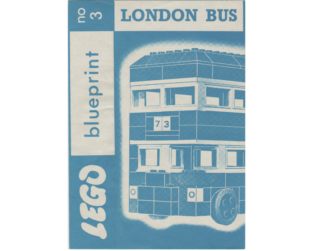 LEGO Blueprint no 3 - London Bus