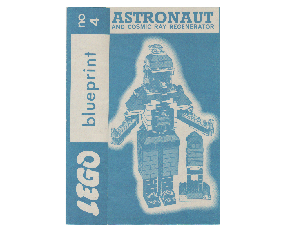 LEGO Blueprint no 4 - Astronaut