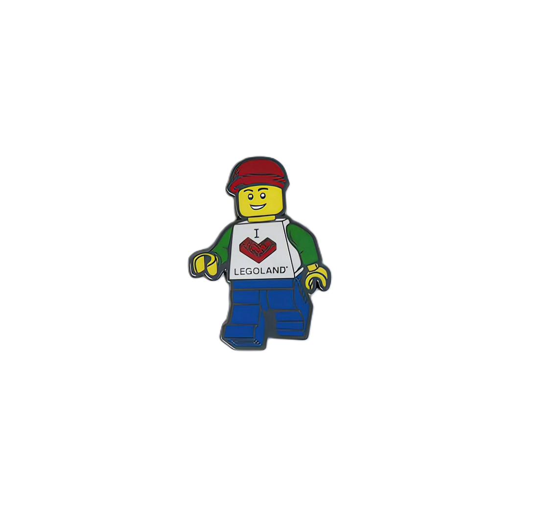 I [Heart] LEGOLAND Enamel Button (Male)