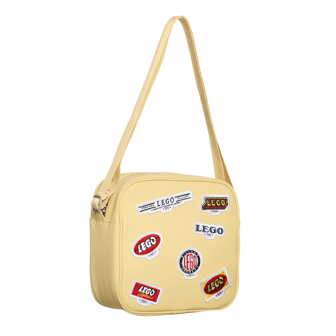 Crossbody Handbag - Retro Logos (Retro Yellow) (CB2460400-1)
