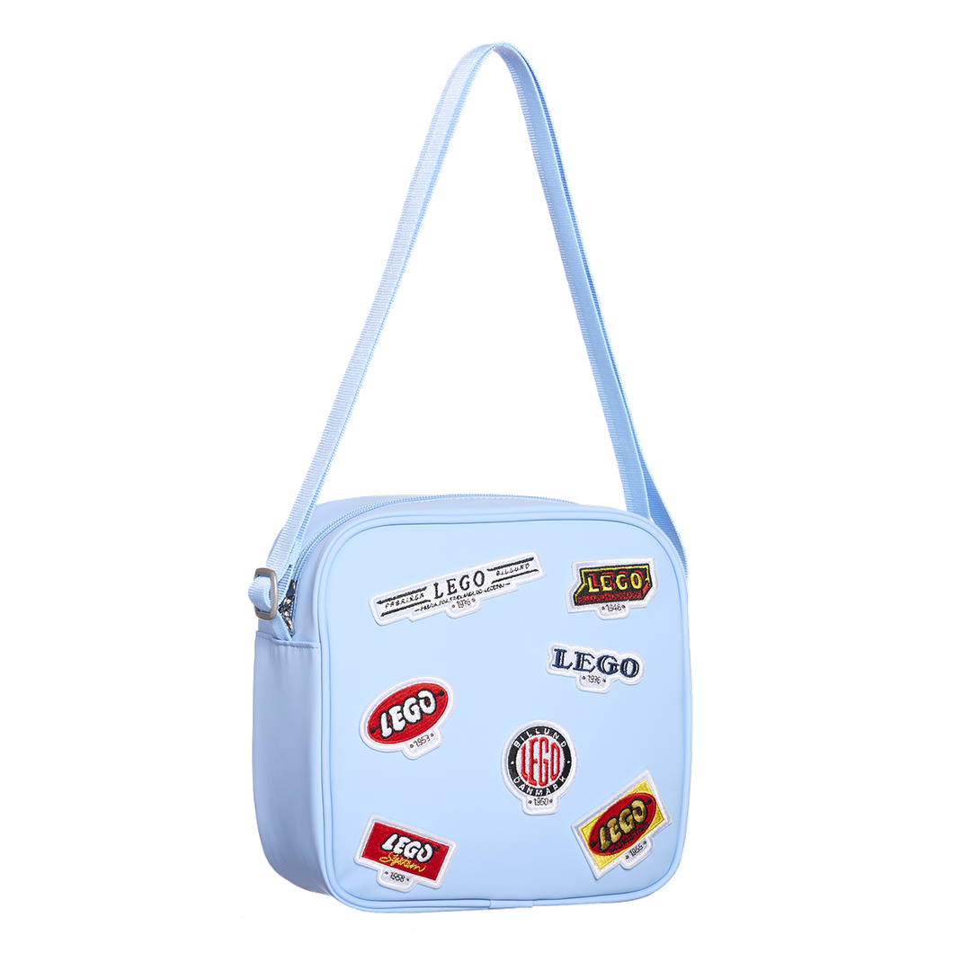 Crossbody Handbag - Retro Logos (Retro Pink) (CB2460750-1)