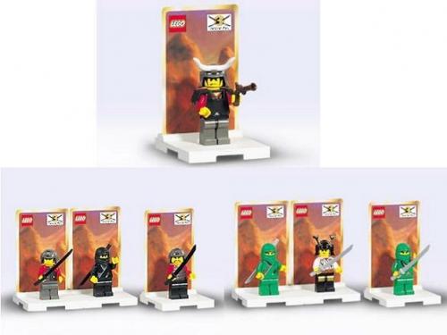 LEGO Ninja Minifig Packs 3-Pack