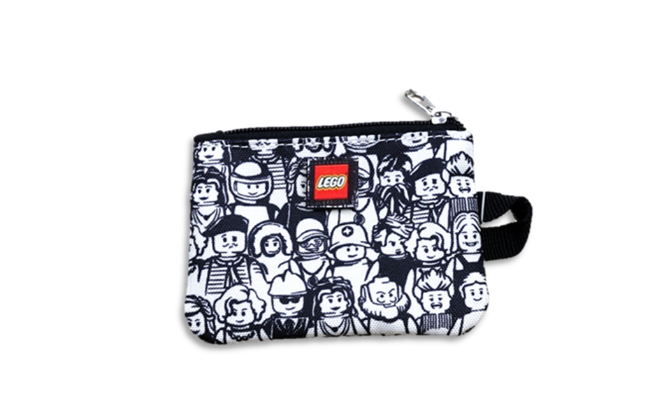 LEGO Minifigure Color Me Crowd Coin Purse