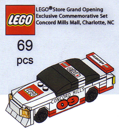 LEGO Store Grand Opening Exclusive Set, Concord Mills, Concord, NC