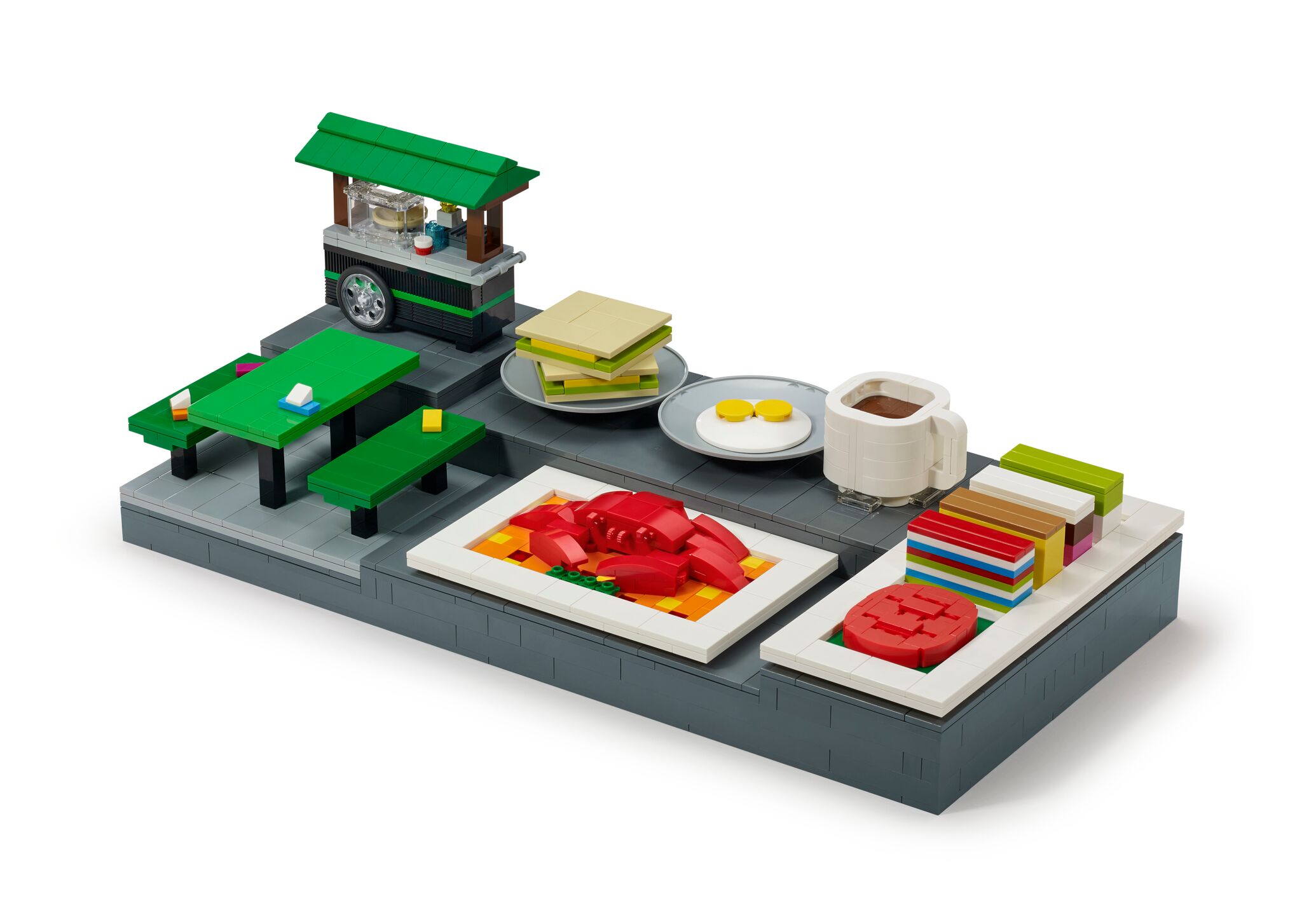 Main image of LEGO Singapore: Display Base (COWS6-1)